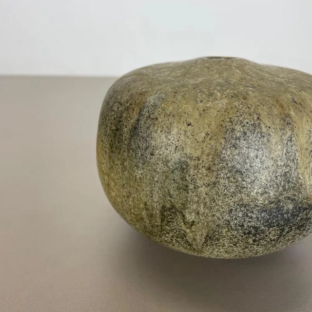 Ceramic German Sculptural Studio Pottery Vase Object by Otto Meier, 1970s For Sale - Image 7 of 18