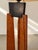 Black Vintage Art Deco Floor Lamp in Oak, 1930s For Sale - Image 8 of 11
