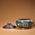 Late 20th Century Vintage Chinese Cloisonné Enamel Gilt Lidded Jar – Floral Motif For Sale - Image 5 of 10