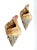 Nautical 20th C. Ceramic Conch Shell Wall Pocket Planters – A Pair – Coastal / Beach Cottage For Sale - Image 3 of 10