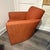 Donghia Pair Donghia Swivel Chairs For Sale - Image 4 of 6