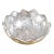 2000s Lotus Arthur Court Post Modern Cast Aluminum Repousse Round Bowl For Sale