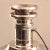 French Art Deco Table Lamp in Black Wood and Silver Metal from Mazda, 1920s For Sale - Image 9 of 16