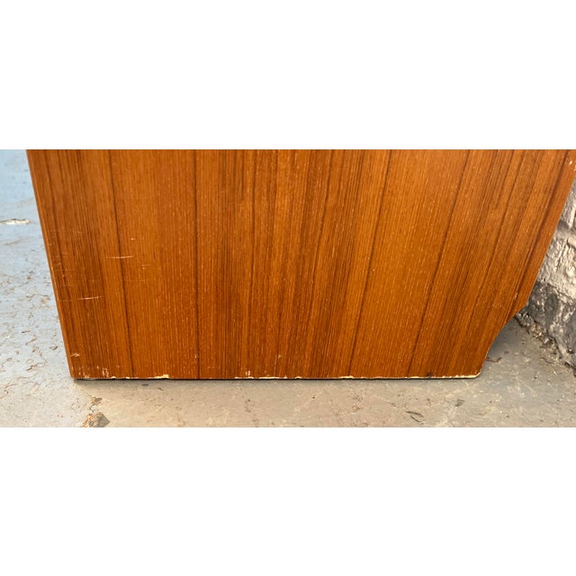 Late 20th Century Mid-Century Modern Danish Teak Bookcase For Sale - Image 12 of 12