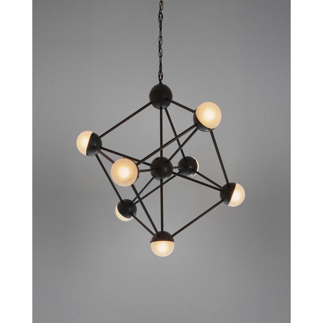 Not Yet Made - Made To Order Molecule Chandelier For Sale - Image 5 of 11