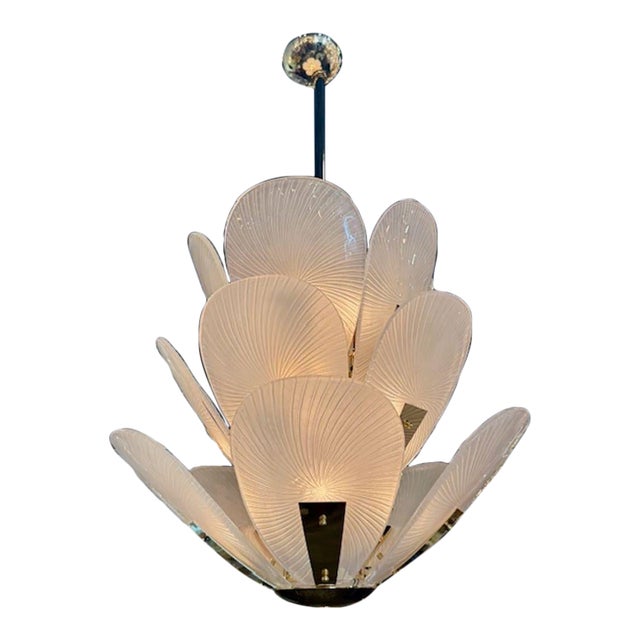 Murano Tulip Chandelier For Sale