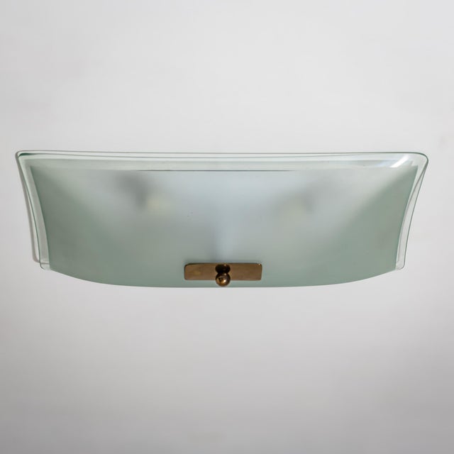 Pietro Chiesa Ceiling Lamp Attributed to Pietro Chiesa, Italy, 1940s For Sale - Image 4 of 7