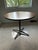 Vintage 1970s Eames Aluminum Group Contract Table designed by Charles and Ray Eames for Herman Miller. Features a round...