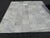 Animal Skin 8ft Square Silver Gray Patchwork Hair on Hide Area Rug For Sale - Image 7 of 12