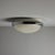 Large 1960s Sergio Mazza Glass and Metal Ceiling or Wall Lamp for Artemide A minimalist Italian design executed in chrome,...