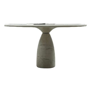 Round Finale 1790 Dining Table in Marble by Peter Draenert, Germany, 1970s For Sale