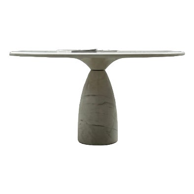 Round Finale 1790 Dining Table in Marble by Peter Draenert, Germany, 1970s For Sale