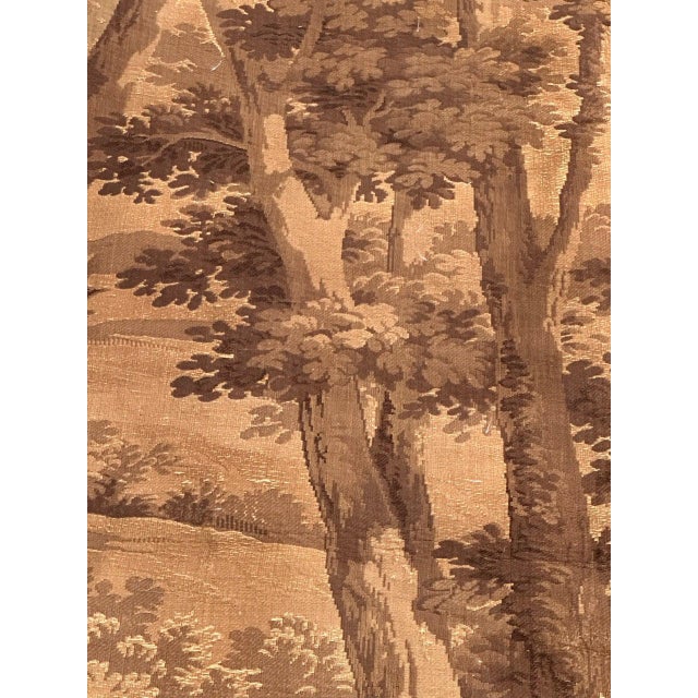 Antique French Jacquard Tapestry Panel in the style of Aubusson, 1920s For Sale - Image 16 of 18