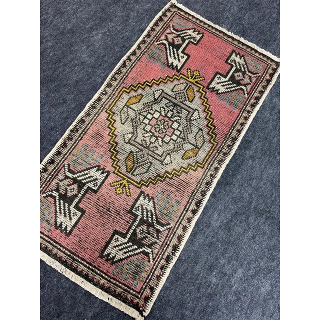 Early 21st Century Turkish Yastik Rug 1'9" x 3'3" For Sale - Image 5 of 5