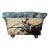 R. Maze Hand-Painted Ceramic Jardinière, “Orchids and Rocks,” 2012 For Sale