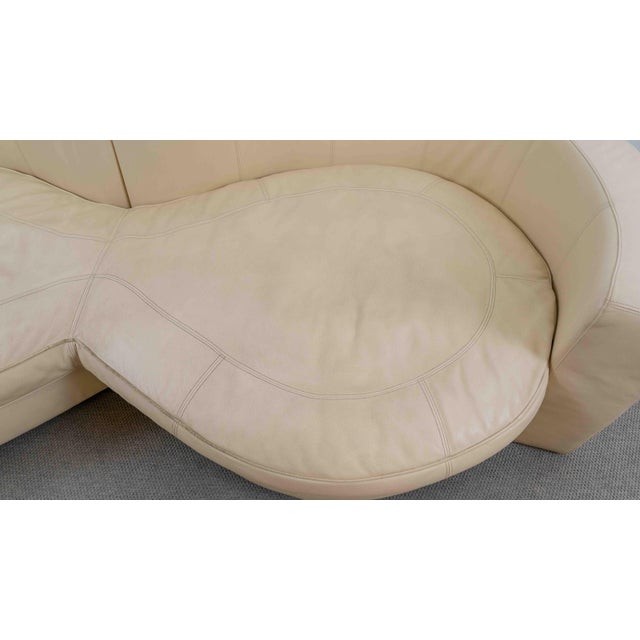 Eves Island Cream Four-Seater Sofa in Leather from Bretz, 2000s For Sale - Image 17 of 18