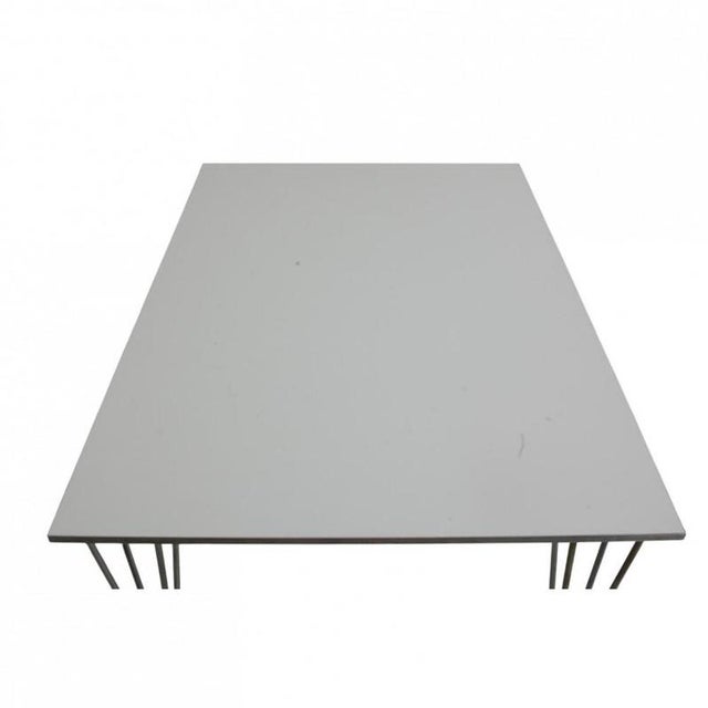 Rectangular Dining Table by Piet Hein, 1980s For Sale - Image 3 of 17