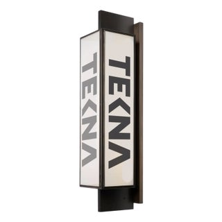 Tekna Ilford Wall Extra Large Wall Light With Dark Bronze Finish For Sale