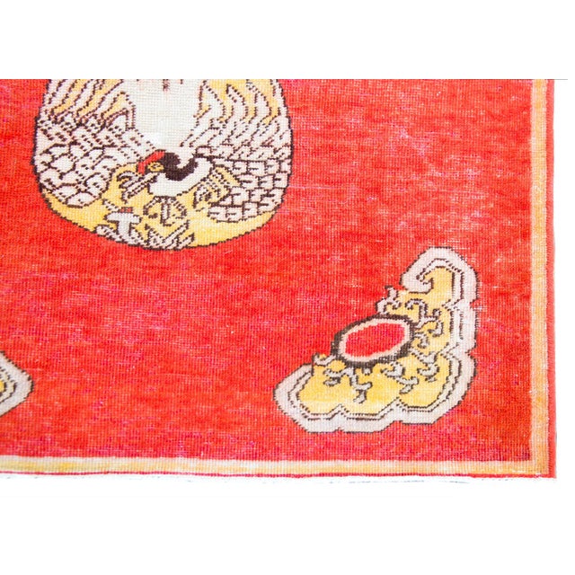 Early 20th Century Central Asian Khotan Rug For Sale - Image 11 of 13