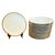 1950s French Porcelain Dinner Plates with Gilt Frieze from Limoges, 1950, Set of 20 For Sale - Image 5 of 5