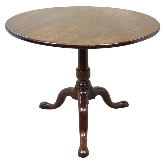 Large 18th Century Georgian Mahogany Tripod Table, 1750 For Sale - Image 6 of 11