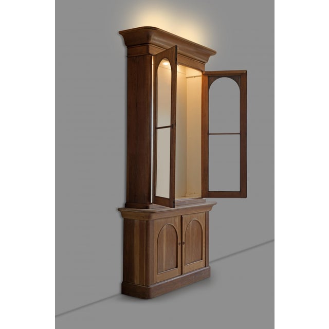 1970s John Dickinson Attributed Monumental Cabinet for the Historic Firehouse, San Francisco For Sale - Image 10 of 13