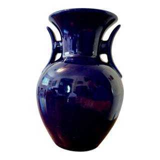 Mid 20th Century Japanese Ceramic Floral Vase For Sale