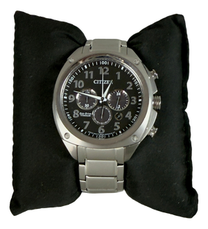 Citizen Eco-Drive Chronograph Titanium Water Resistant Wristwatch, 2010s