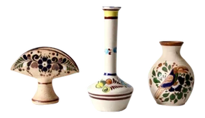 Vintage Tonala Pottery Set of 3