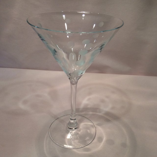 Mikasa Crystal Martini Glasses Set of 4 Chairish