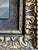Wood Antique Italian Renaissance Style Madonna and Child Gilt Frame Engraving For Sale - Image 7 of 18
