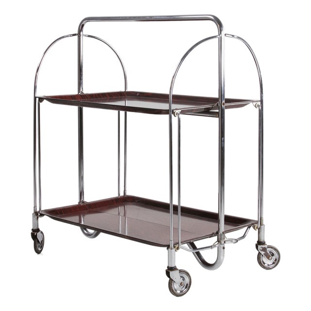 Dinette Model Folding Trolley from Gerlinol, Germany, 1960 For Sale