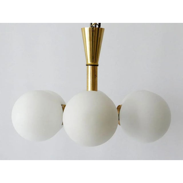 Multi-Globe Sputnik Chandelier by Kaiser Leuchten, Germany 1970s For Sale - Image 13 of 18