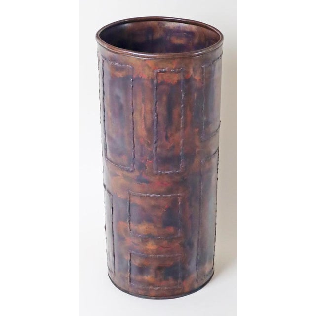 Copper Umbrella Stand, Germany, 1960s For Sale - Image 14 of 16