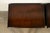 Brown Baker Furniture Style Georgian Banded Flame Mahogany and Burlwood Three-Drawer Bedside Chests, Pair For Sale - Image 8 of 14