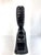 Mid Century Art Deco Style Black Ram Sculpture With Dramatic Curled Horns For Sale - Image 10 of 11