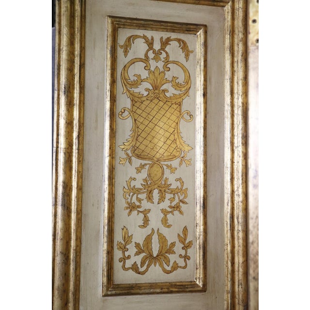 4 Panel Florentine Italian Dressing Screen For Sale - Image 4 of 9