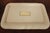 White Midcentury Ceramic and Brass Serving Tray by Tommaso Barbi, Italy 1970s For Sale - Image 8 of 8