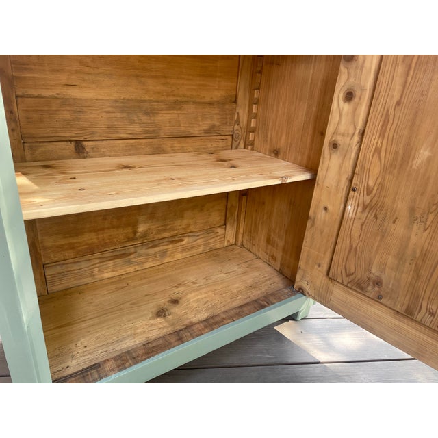 Antique Small Cabinet in Fir For Sale - Image 17 of 18