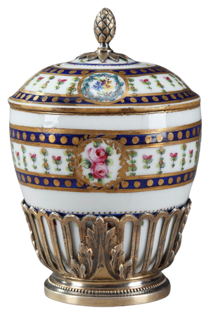 Small Inkwell in Porcelain