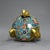 This is a spectacular vintage Chinese incense burner (censer) featuring a stunning combination of Cloisonné enamel and...