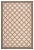 2020s Sea Cottage Indoor Outdoor Rug Cream & Brown 5'3"x7'6" For Sale - Image 5 of 5