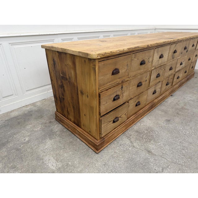 Antique Fir Workshop Cabinet, 1890s For Sale - Image 6 of 16