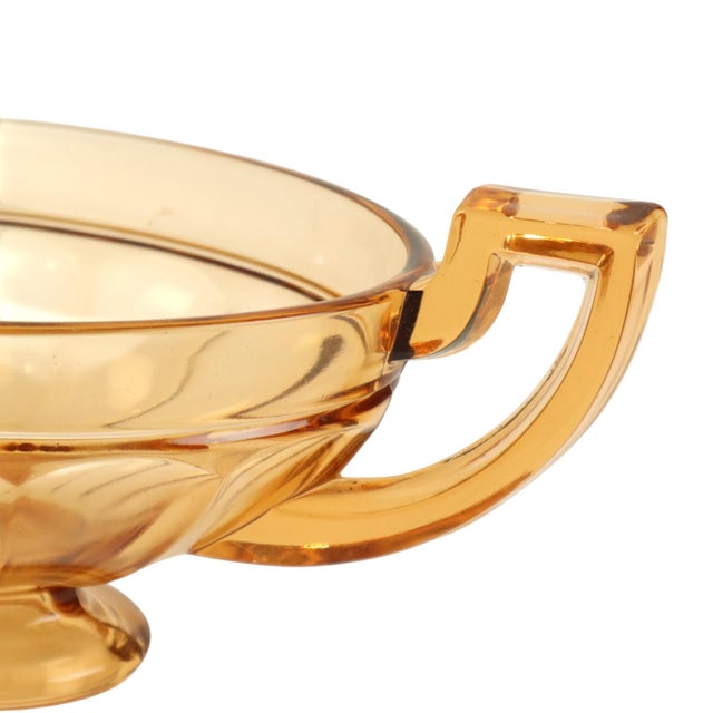 Art Deco Noémie Oval Fruit Bowl from Val Saint Lambert, 1930s For Sale - Image 6 of 12