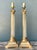 Vintage Neoclassical Twisted Glass Lamps - A Pair For Sale - Image 9 of 12