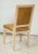 Bespoke Dining Chair in the Louis XVI Manner For Sale - Image 4 of 9