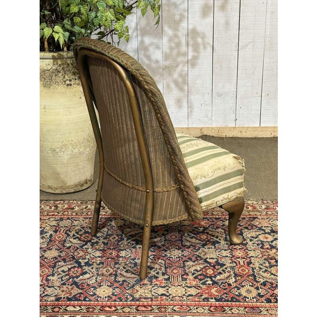 Early 20th Century English Armchair from Lloyd Loom Company, 1930s For Sale - Image 5 of 11