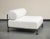 Modern Outdoor Lounge Chair With Olive Green Stainless Steel Frame For Sale In New York - Image 6 of 17