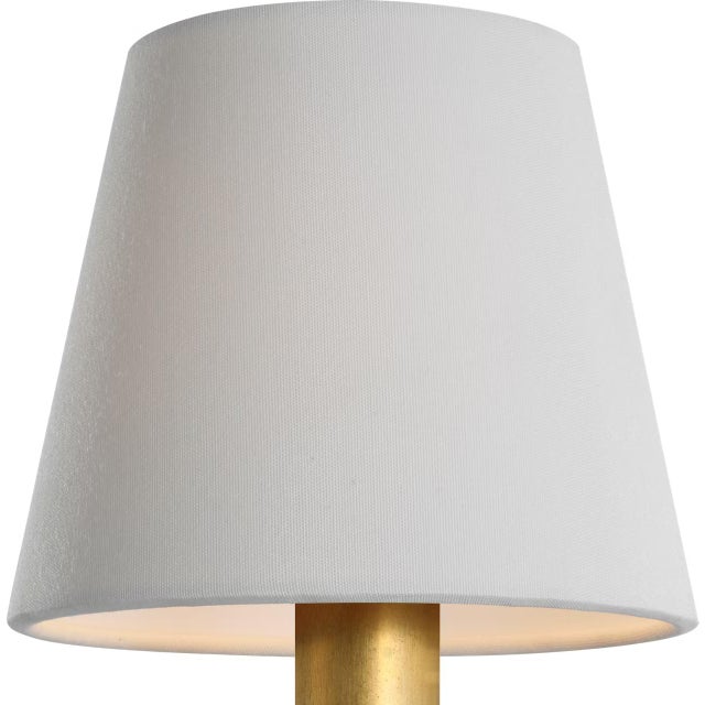 Transitional Visual Comfort Signature 6" Silk Empire Shade For Sale - Image 3 of 3