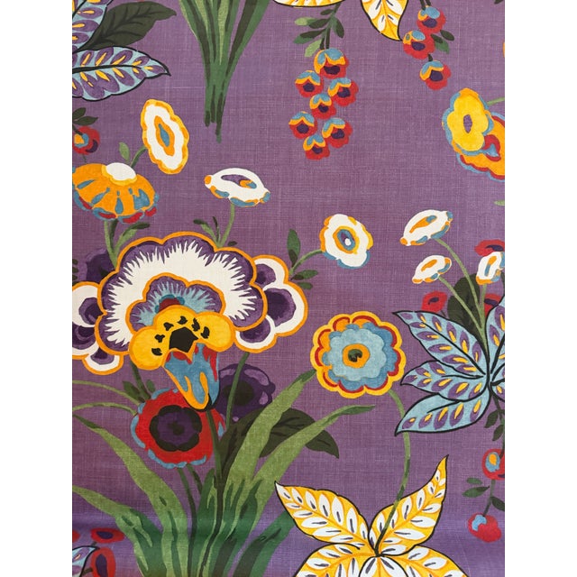 Thibaut Thibaut F920850 Pasadena Plum Fabric 1 7/8 Yards For Sale - Image 4 of 8